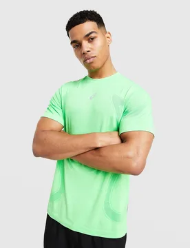 Road Seamless T-Shirt - Herren, Grün - male - Size: L - Asics - FashionsVida