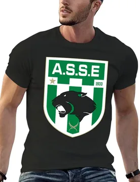 AS Saint-Etienne logo T-Shirt boys animal print plain customs t shirt for men - Aliexpress - FashionsVida