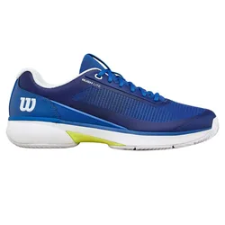 Rush Lite 5 Clay Shoes Deja Vu Blue / White / Safety Yellow UK 12.5