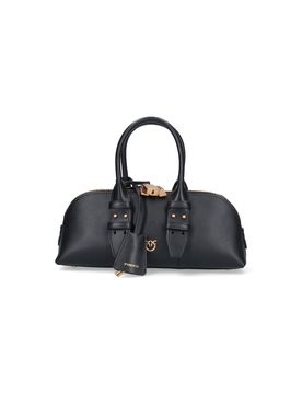 Pinko Structured Mini Leather Bag
