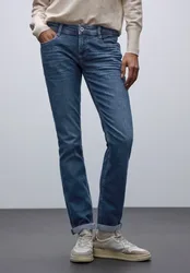 Low Waist Jeans female Blau