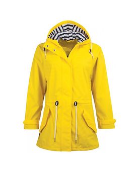 Chaqueta de lluvia para mujer/Friesennerz Marit amarillo 40