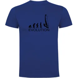 T-shirt à Manches Courtes Evolution Windsurf Royal Blue L