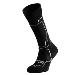 Chaussettes Longues Altitud Six Black / Ice Gray EU 39-41 Homme