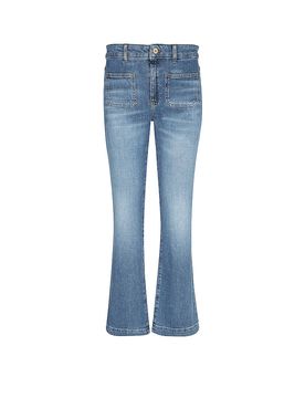 Jeans Flared Fit DIANA blau 28/L32 damen