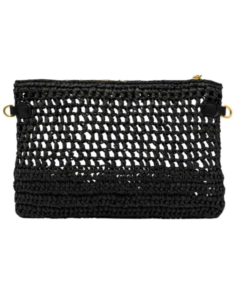 Borsa Nefeli Donna Nero in Tessuto e Sintetico - GIANNI CHIARINI - FashionsVida