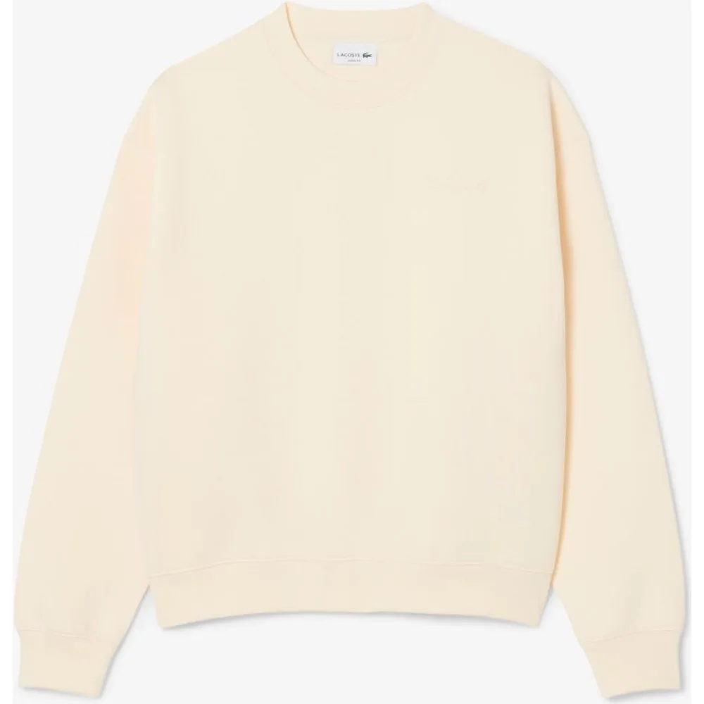 Sudadera de hombre con estampado exclusivo y bordada de corte holgado - Lacoste - FashionsVida