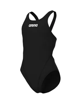 Team Tech Solid Swimsuit Black / White 6-7 Years Girls - Arena - FashionsVida