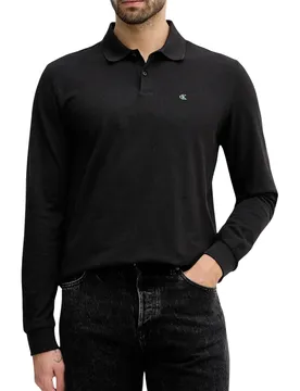Herren Polo Schwarz 506696