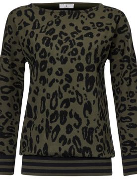 Heine Jersey oliva / negro