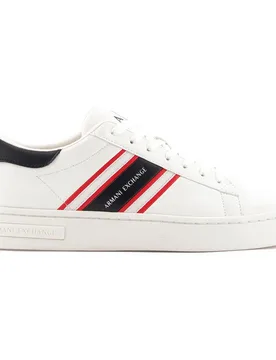 Exchange Sneaker Xm002198_af2121 Off White / Red EU 40 1/2 - Armani - FashionsVida