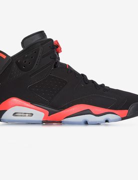 Air 6 Retro noir/rouge 38