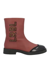 Stiefelette Damen Ziegelrot 35 Damen