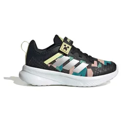 Scarpe Da Running Minecraft Fortarun .0 Children Core Black / Matte Silver / Dual Yellow EU 31
