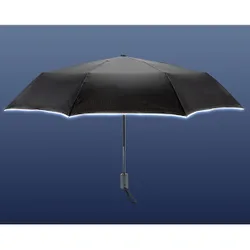 Sturm-Regenschirm REFLEKTA, sturmfester Schirm mit extra stabiler Stange