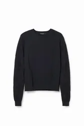 Pull fleurs textures BLACK M female