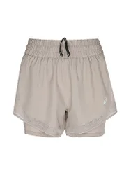Damen Laufshorts Nagino Run 2in1 camel M W