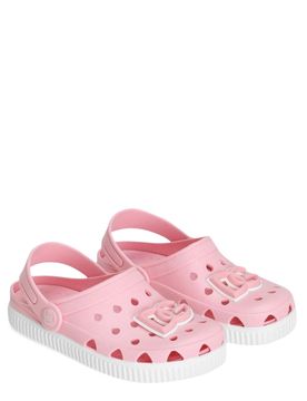 Stylish Mini Sandals with Logo for Kids