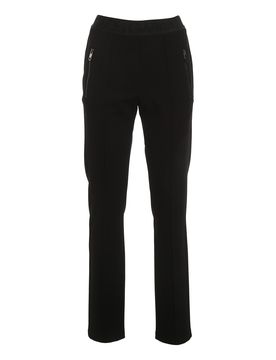 Pantaloni con elastico logato