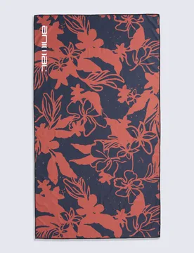 Microfibre Travel Towel - Orange - Orange - Size: ONE - Animal - FashionsVida