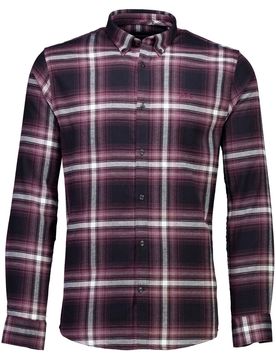 Brushed checked shirt L/S male