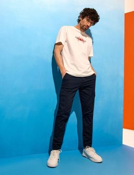 Pantaloni cargo jogger - blu scuro