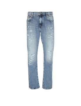 Jeans Straight Fit azul claro 36/L32
