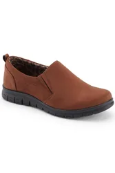 Slip On Shoes - Brown - Size: 8