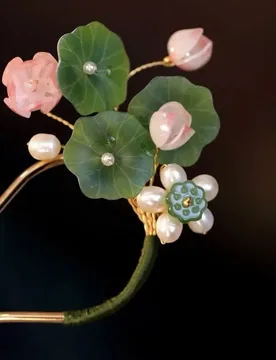 Hairpin Women's Summer Chinese-style Cheongsam Accessories Lotus U-shaped Hairpin Women's Antique-style Disc Hair Ball Head Cour - Aliexpress - FashionsVida