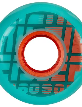 Roues De Patins Richie Eisler 90a 4 Unités Red / Turquoise 59 mm unisex