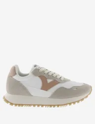 Lace Up Colour Block Trainers Grey Mix female