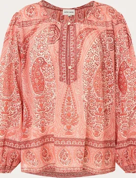 Blusa Tajara de algodón - Antik batik - FashionsVida