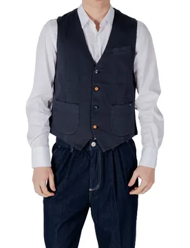 Herren Weste Blau 485509