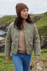 Women's Forest Quilted Jacket - - Size: 18