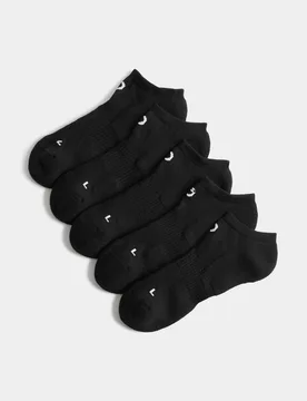 Pk Cotton Rich Trainer Liners™ Black female - Goodmove - FashionsVida