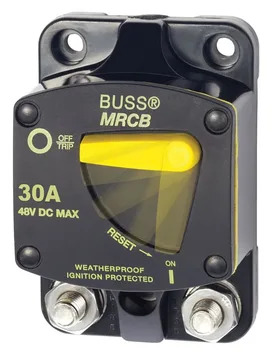 Surface Mount Circuit Breaker 30a Black One Size unisex - Blue Sea Systems - FashionsVida