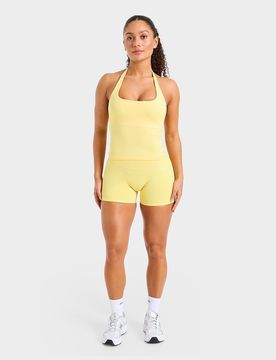 Womens Pantaloncini Enhance - Giallo, giallo giallo Donna taglia M