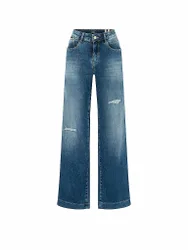 Jeans Coupe Évasée RICH PALAZZO bleu 42/L32