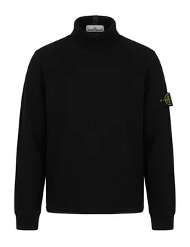 Rollkragenpullover Herren Schwarz L,M,S Herren - Stone island - FashionsVida