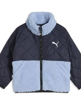 Giacca Minicats Sherpa New Navy 6-9 Mesi