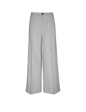 Pantalon Marlene gris clair 40 - LANIUS - FashionsVida