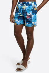 Nautica Ahab Mens 6" Swim Short