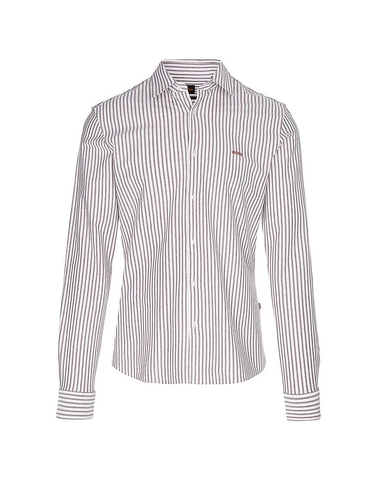 Hemd Slim Fit MYSOFT_2_M rot M herren - BOSS - FashionsVida