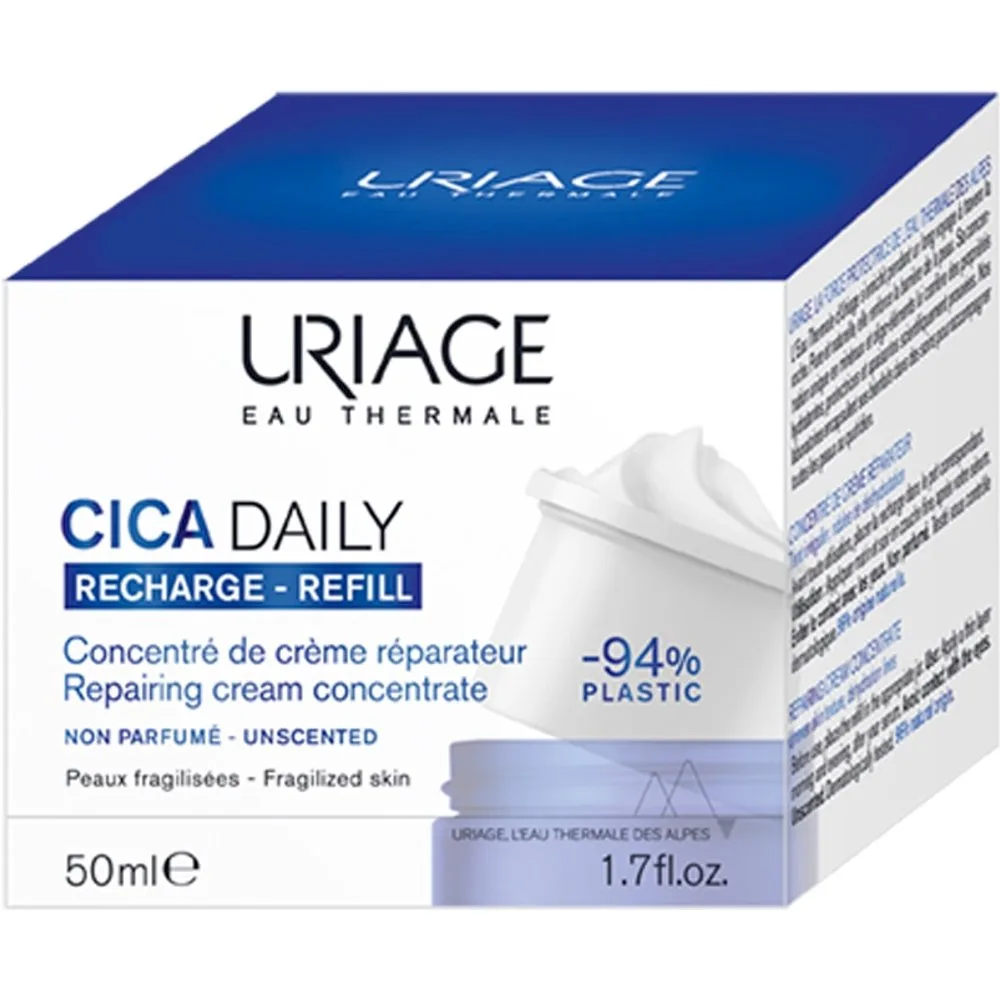 Crema Reparadora Concentrada RECARGA CICA-DAILY 50 ml - Uriage - FashionsVida