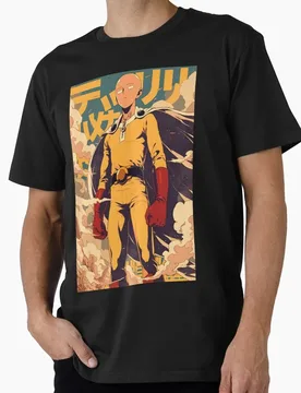 Saitama Number One Hero Superhero Anime Gift T-shirt 1207 One Punch Man Manga Print Graphic Clothes All Size Tops S-6XL - Aliexpress - FashionsVida