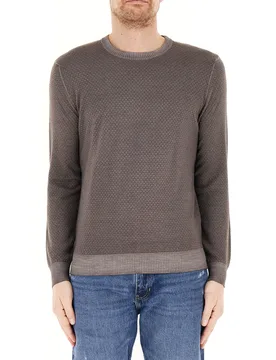 Maglione lana merino FANGO 52 - FERRANTE - FashionsVida