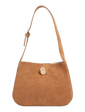 Bolso de asas largas Mujer Camel -- Mujer - Fabiana Filippi - FashionsVida