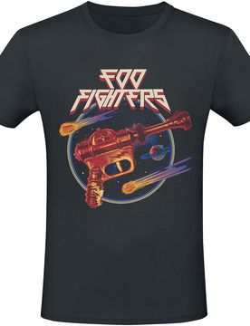 T-Shirt - Ray Gun - S bis 3XL - für Männer - Größe XXL - schwarz - Lizenziertes Merchandise! - Männer - male