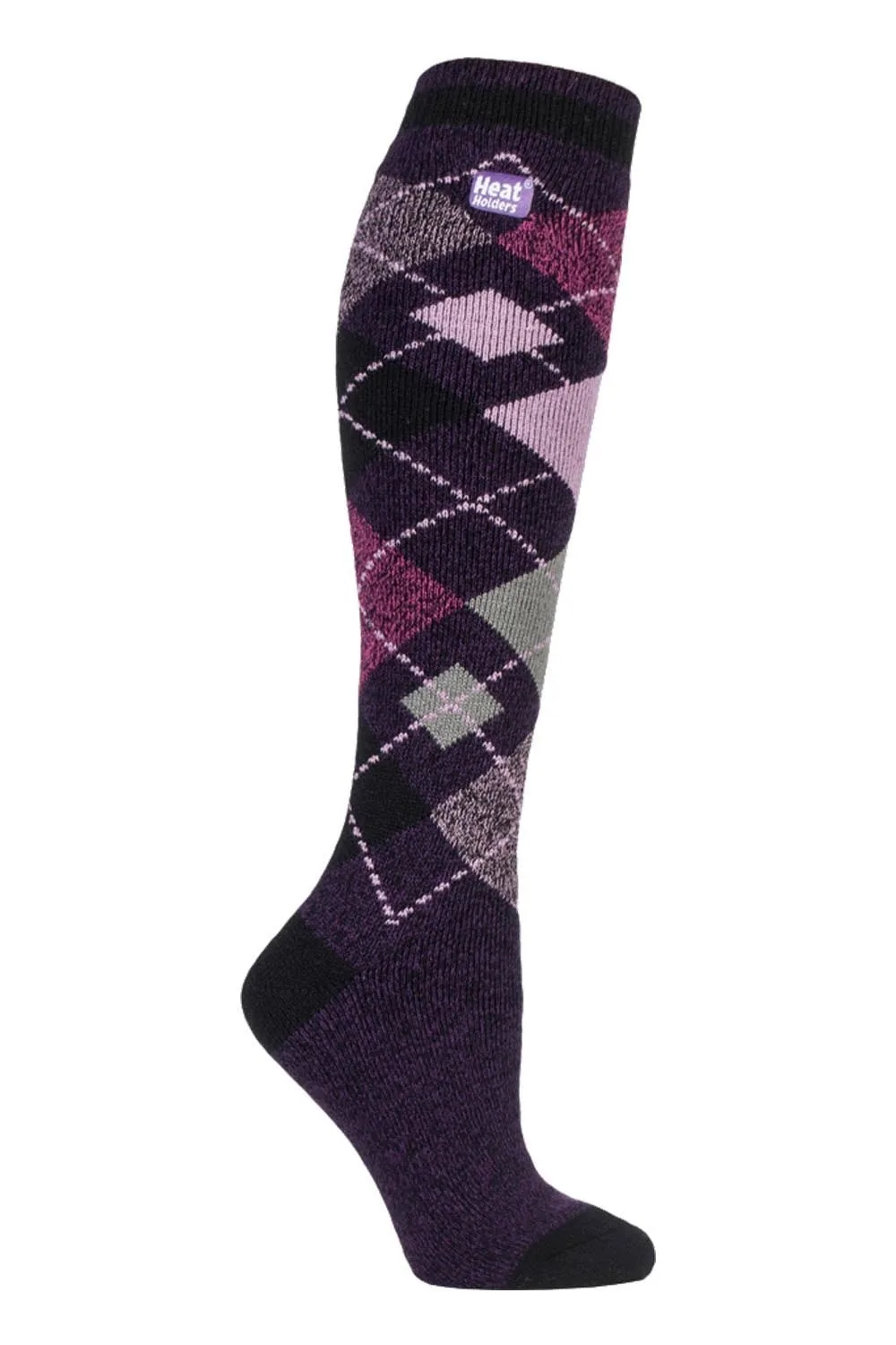 Womens Lightweight Knee High Thermal Socks - - Size: M - Heat Holders - FashionsVida