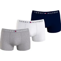 Boxers Um0um03908 Trunk 3 Unità Grey Heather / White / Desert Sky S